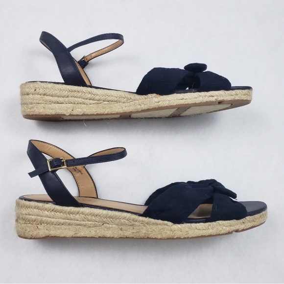 Talbots Pamela Bow Knot Espadrilles Sandals Size 11 - Picture 5 of 6